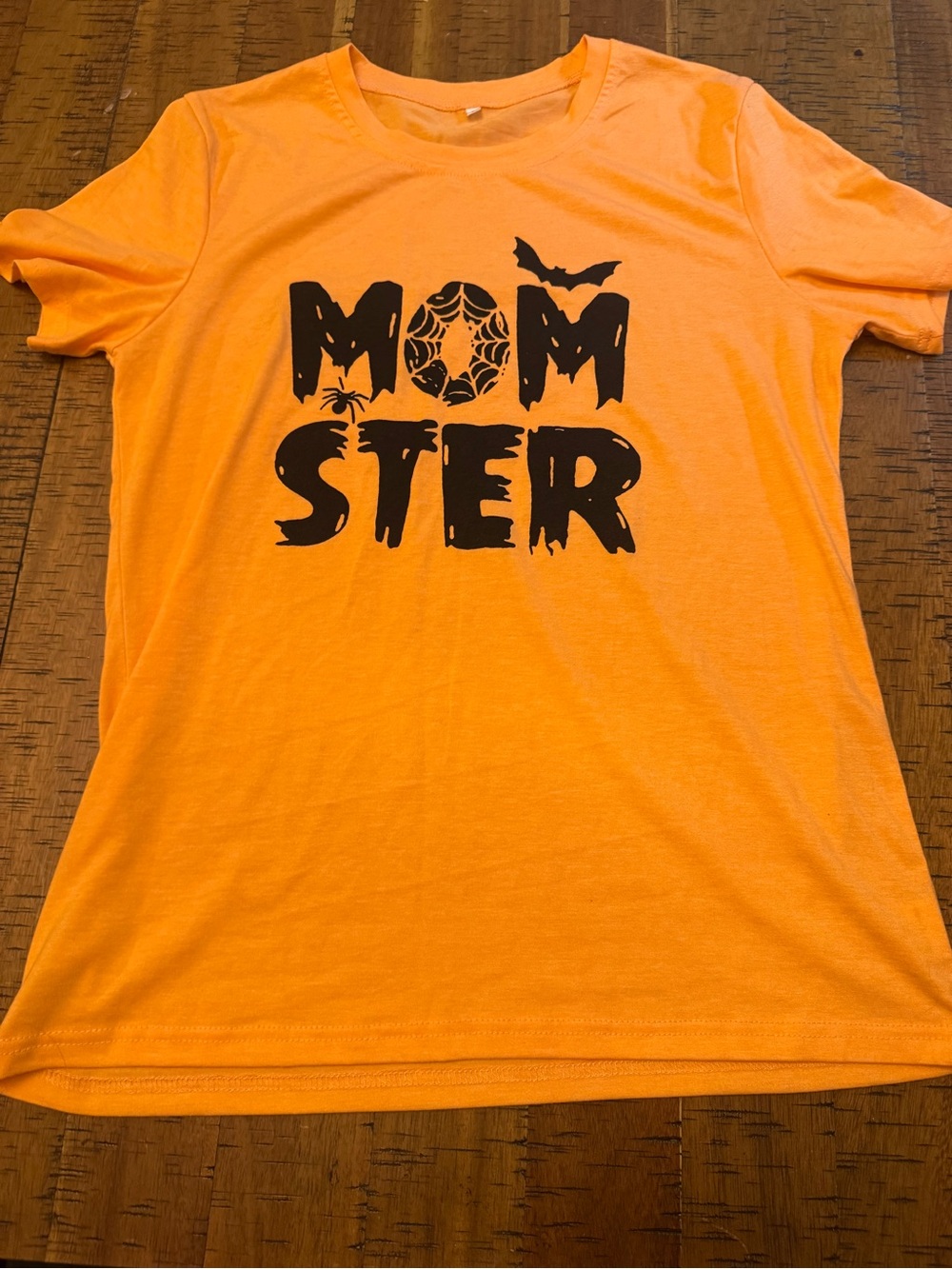 Halloween "Momster" Orange Tee